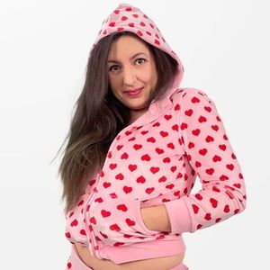 Jennifer’s Body Heart Hoodie Horror Costume Cosplay XL NWT PINK CUTE NEW
